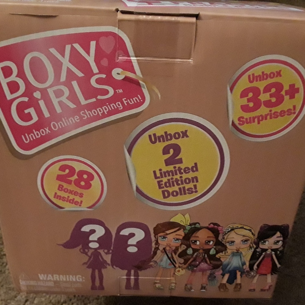 Boxy Girls Limited Edition Jumbo Crate Box